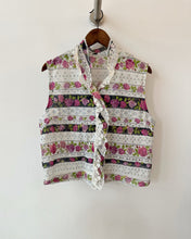 Load image into Gallery viewer, WITZ EXCEED 玫瑰印花背心（古着/日本製/M-L）