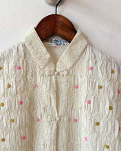 Load image into Gallery viewer, 新中式幾何花紋刺繡上衣