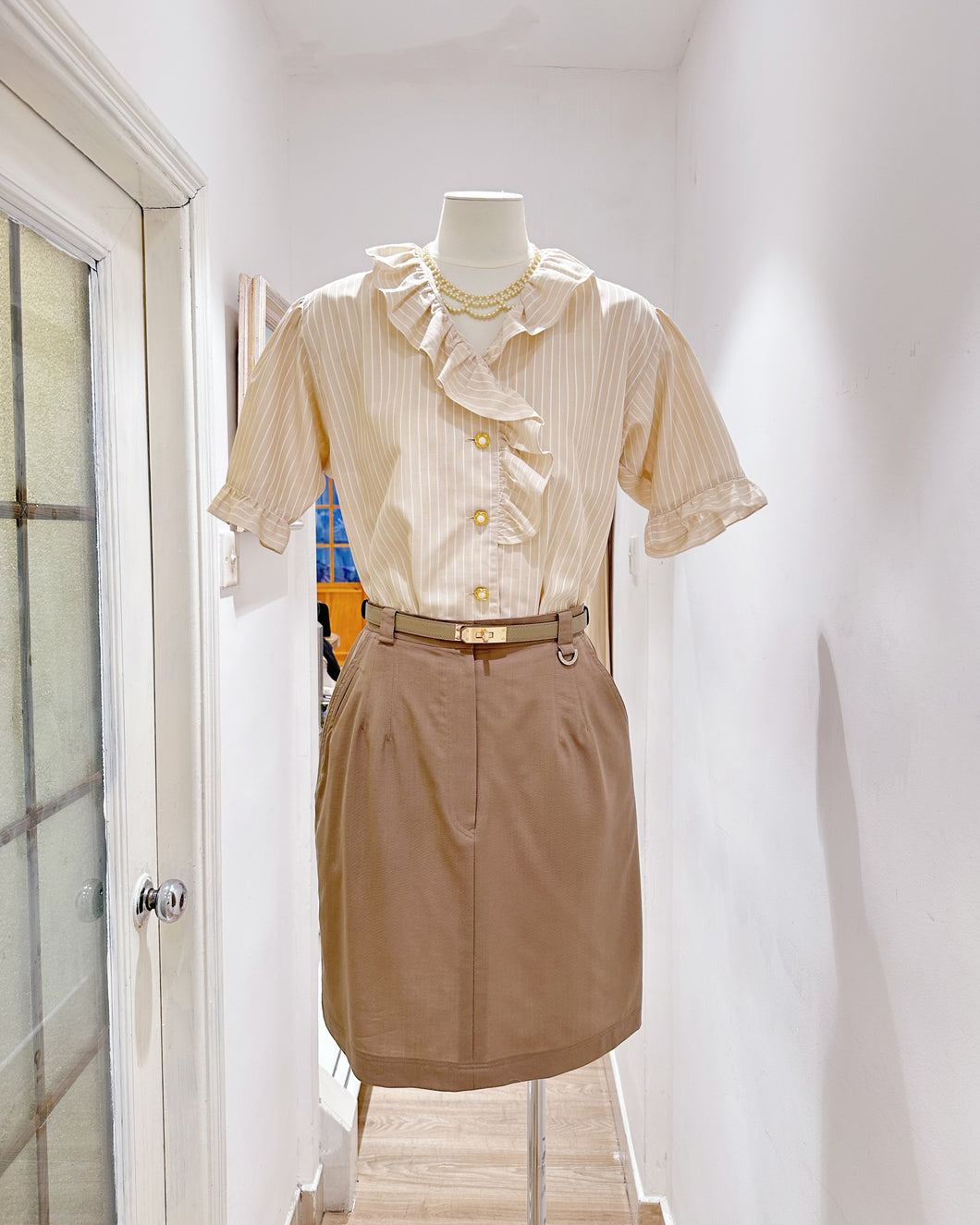 RICHMOND 條紋恤衫（古着/日本製）