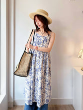 Load image into Gallery viewer, 青花瓷印花裙（古着/印尼製）
