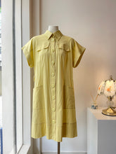 Load image into Gallery viewer, 淺黃色連身裙（全新/古着）
