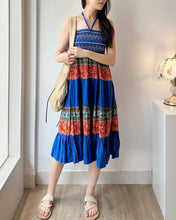 Load image into Gallery viewer, 打攬刺繡拼布洋裝（古着/印度製）