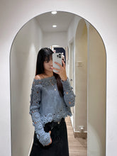 Load image into Gallery viewer, OVER JOYED 手工刺繡毛衣