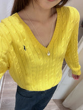 Load image into Gallery viewer, RALPH LAUREN SPORT 純棉針織毛衣
