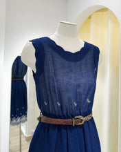 Load image into Gallery viewer, 昭和🇯🇵ELEGANT 刺繡洋裝（古着/日本製）