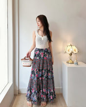 Load image into Gallery viewer, 拼布印花半裙（古着/印度製）