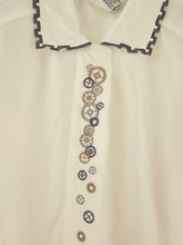 Load image into Gallery viewer, 齒輪刺繡恤衫￼