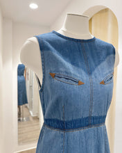 Load image into Gallery viewer, KCB 修腰牛仔洗水洋裝（古着/日本品牌中國代工）