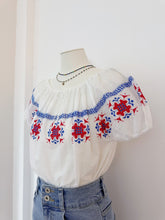 Load image into Gallery viewer, 歐洲手工十字繡上衣（古着/M-L）