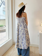 Load image into Gallery viewer, 青花瓷印花裙（古着/印尼製）