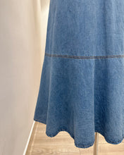 Load image into Gallery viewer, KCB 修腰牛仔洗水洋裝（古着/日本品牌中國代工）