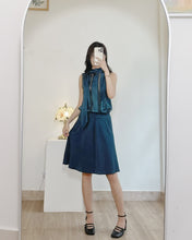 Load image into Gallery viewer, 真絲飄帶洋裝（日本製）