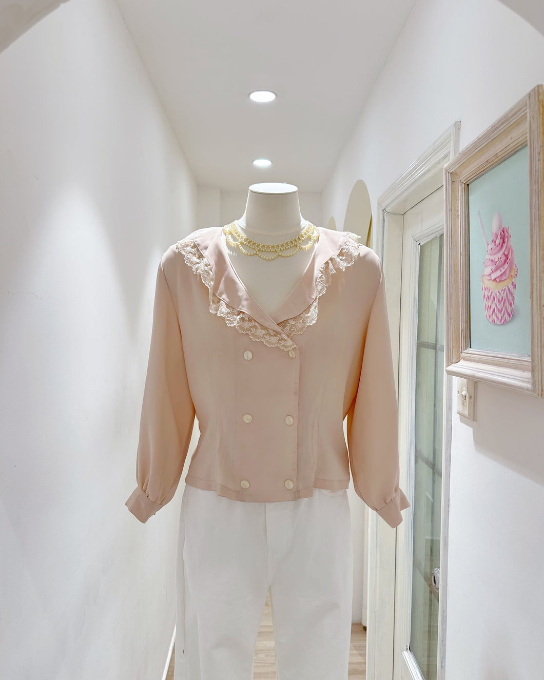 RUFFLE 領恤衫（古着/日本製）