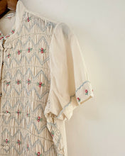 Load image into Gallery viewer, 中式手工刺繡上衣（古着/沒標）