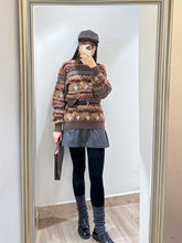Load image into Gallery viewer, PER VALENTINO 羊毛毛衣（古著／日本製-L)
