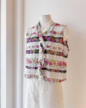 Load image into Gallery viewer, WITZ EXCEED 玫瑰印花背心（古着/日本製/M-L）