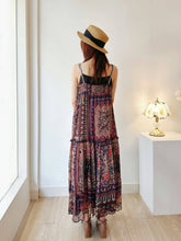 Load image into Gallery viewer, Nou-e 雪紡印花洋裝（古着/日本製）