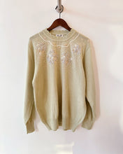 Load image into Gallery viewer, LAPITENE 手工刺繡冷衫（古着/泰國製）