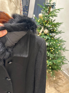 Pure Cashmere 羊絨大褸（古著／日本製）
