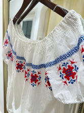 Load image into Gallery viewer, 歐洲手工十字繡上衣（古着/M-L）
