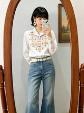 Load image into Gallery viewer, Daffodil 十字繡民族風top(中國製)
