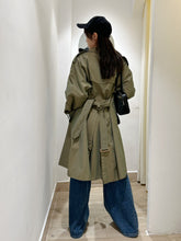 Load image into Gallery viewer, 軍綠BURBERRY風衣外套（英國製舊版/男裝）
