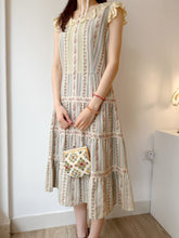 Load image into Gallery viewer, 提花lace 洋裝（古着/高訂無標）