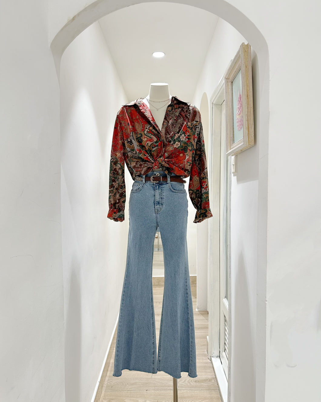 JOLIE MADAME 印花恤衫（古着/日本製）