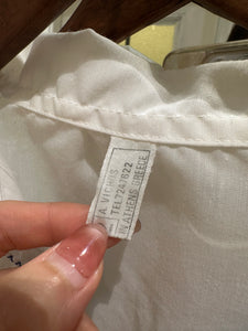 手工十字繡上衣（古着/希臘製/M）🇬🇷