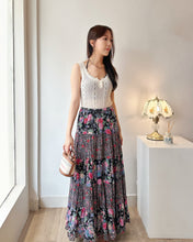 Load image into Gallery viewer, 拼布印花半裙（古着/印度製）