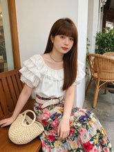Load image into Gallery viewer, 層層荷葉邊古著上衣