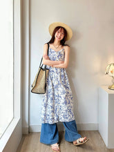 Load image into Gallery viewer, 青花瓷印花裙（古着/印尼製）