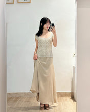 Load image into Gallery viewer, 手工刺繡禮服裙（古着/印度製）