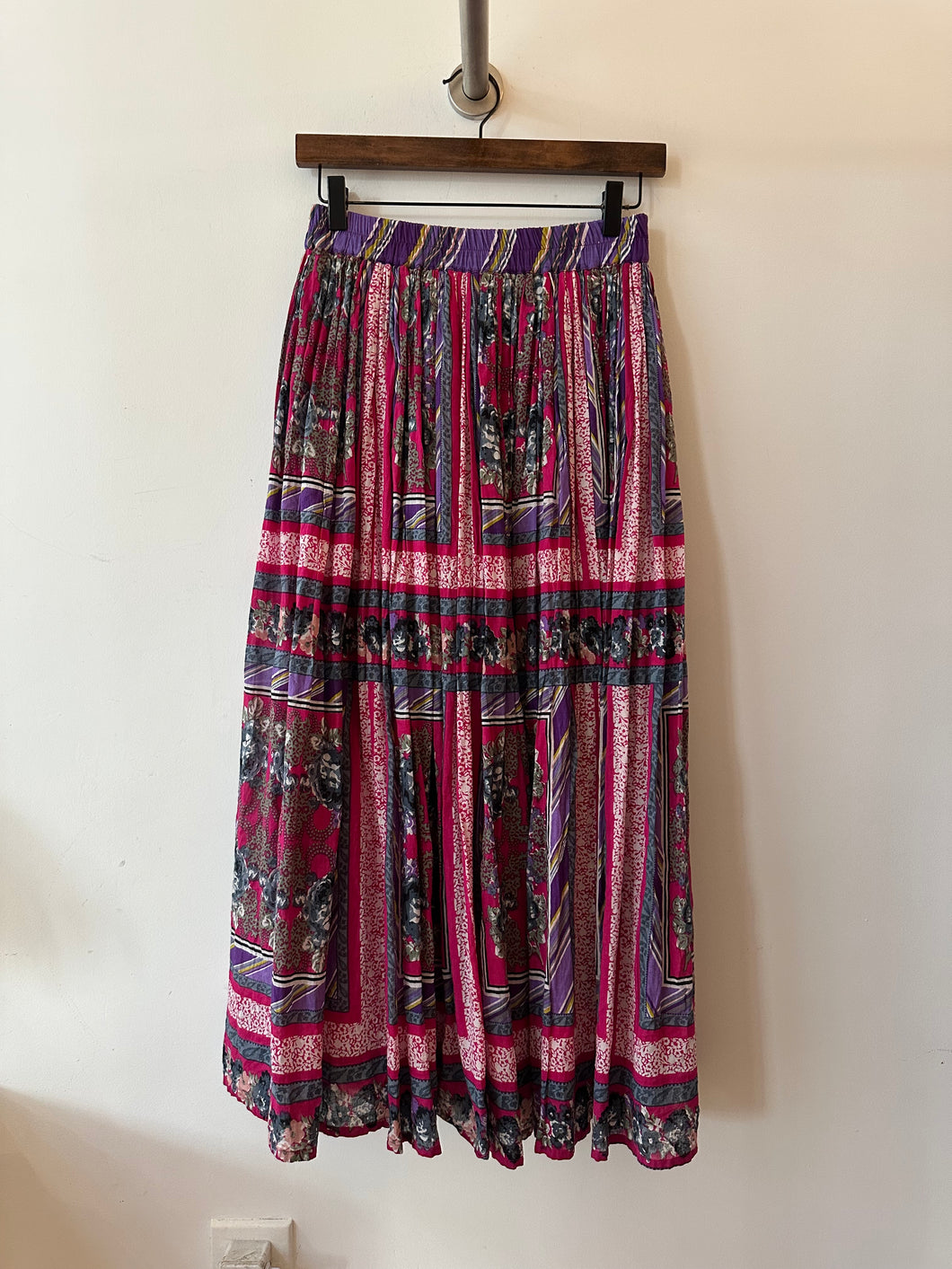 ZOOTIE 純棉印花半裙（古着/印度製）