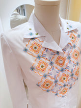 Load image into Gallery viewer, Daffodil 十字繡民族風top(中國製)