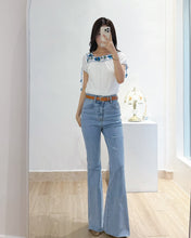 Load image into Gallery viewer, 手工十字繡上衣（古着/歐洲貨無標/S）