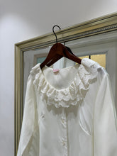 Load image into Gallery viewer, donnekenny 蕾絲領上衣（古著）