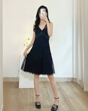Load image into Gallery viewer, WHITE HOUSE 網紗釘珠洋裝（古着/美國品牌）