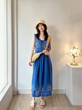 Load image into Gallery viewer, Fillil墨西哥刺繡洋裝（古着/印度製）