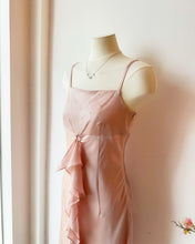 Load image into Gallery viewer, Rue de B淺粉緞面吊帶