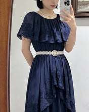 Load image into Gallery viewer, MERVEILLEUSES 宮廷斗篷洋裝（古着/日本製）