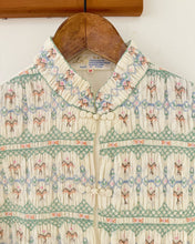 Load image into Gallery viewer, 百合花國產刺繡上衣（古着/中國製）