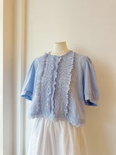 Load image into Gallery viewer, 昭和🇯🇵花邊上衣（古着/日本製/L）