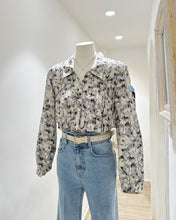 Load image into Gallery viewer, ELEGANCE 百褶印花恤衫（古着/日本製）