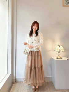 手工刺繡上衣+lace 裙（一套已售）