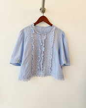 Load image into Gallery viewer, 昭和🇯🇵花邊上衣（古着/日本製/L）