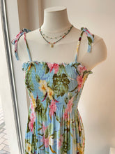 Load image into Gallery viewer, 印花吊帶洋裝 （古着）