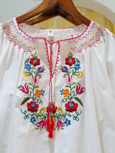 Load image into Gallery viewer, LOUIS墨西哥刺繡上衣 (古著/中國製)￼