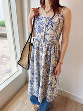 Load image into Gallery viewer, 青花瓷印花裙（古着/印尼製）
