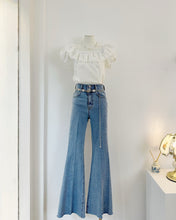 Load image into Gallery viewer, TEDDI CALIFORNIA 老蕾絲露肩上衣